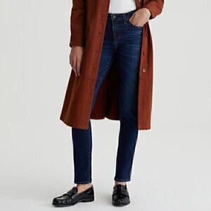 AG Adriano Goldschmied Jeans Women 27 Tribeca Dark Wash Denim Straight Leg Pants